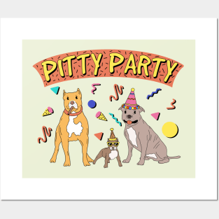 Pitty Party Posters and Art